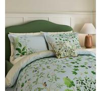 Sanderson Sycamore & Oak Single Duvet Cover SET, Sky Blue