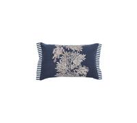Sanderson 'Tapestry Tree' Cotton Cushion in Blue | Size: 40 cm x 60 cm Sanderson Blue 40 cm x 60 cm