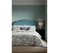 Sanderson 'tapestry Tree' Cotton Duvet Cover Set In Blue Blue