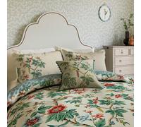 Sanderson x National Trust Lophura Super Kingsize Duvet Cover Set, Chintz