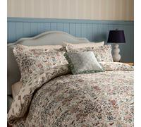 Sanderson 'Moat Birds' Cotton Duvet Cover Set | Size: Single