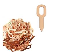 Sandfren Car Dent Puller Rings, 100PCS OT Straight Vehicle Pulling Washer for Panel Welding Machine, Auto Spot Welder Metal Shrink Repair Tool Accessories, Universal for SUV Sedan Truck