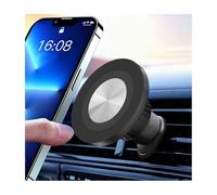 Sandfren Car Phone Holder Mount Magnetic Base Replacement, Vehicle Smartphone Stand Cradle-Less Replace Base with 17mm Ball Socket Joint, Auto Phone Holder, Universal Fit (Silver CD Pattern)