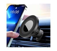 Sandfren Car Phone Holder Mount Magnetic Base Replacement, Vehicle Smartphone Stand Cradle-Less Replace Base with 17mm Ball Socket Joint, Auto Phone Holder, Universal Fit (Black CD Pattern)