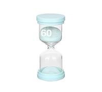 Sandglass Timer 60 Minutes Green Hourglass sandy clock for kids children Time Management Assistant for kitchen classroom game Living Room Office Home Decoration one hour long time