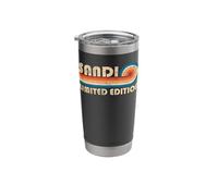 SANDI Retro 70s 80s Sunset Stripe Stainless Steel Insulated Tumbler