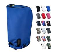 SANDIAN, Blue Color, Golf Bag Rain Hood Cover, Waterproof 1260D Oxford Polyester, 12x20 Inches, Padded Protection, PU Coated, Two Sided Zipper, Adjustable Buckle Lock Fasteners, Snap Button Locking