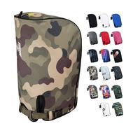 SANDIAN Golf Bag Rain Hood Cover, Waterproof 1260D Oxford Polyester, 12x20 Inches, Padded Protection, PU Coated, Two Sided Zipper, Adjustable Buckle Lock Fasteners, Snap Button Locking