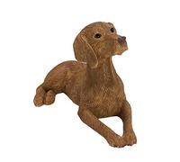 Sandicast Small Size Vizsla Sculpture, Lying