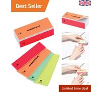 Tweezerman Neon Hot File, Buff, Smooth and Shine Block