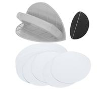 Sanding and Sanding Set - Curved Angle Polishing Tool Ergonomic Tool for Smoothing Surfaces | Hand Tool with Semicircular Sandpaper for Crafts Wood, Metal, Furniture, Wan