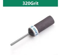 Sanding Bands 2.35mm Spindle Sleeves for Rotary Tools Drum Sander Abrasive Accessories with Multiple Grits 180 Through 7000 for Grinding Plus Polishing Wood Stone (320)