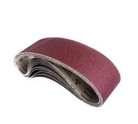 Sanding Belt 10pcs 4 X 36 Inch Aluminum Sanding Belt Kit - of 60 80 120 150 240 400 Grits-Premium Sandpaper Sander for Portable(10pcs 60 Grits)