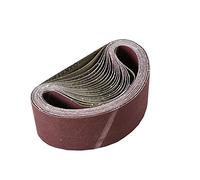 Sanding Belt, 10pcs 40/60/80/100/120/240 Grits Sandpaper Abrasive Bands 610 * 100mm For Belt Sander Abrasive Tool Polishing Belts Sandpaper(60)