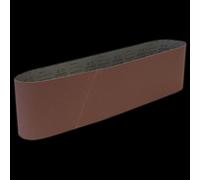 Sealey SB0018 100Grit Sanding Belt, 0 V, Brown, 150 x 1220 mm