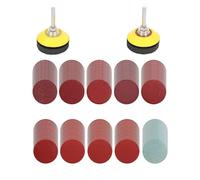 Sanding Belt 240Pcs 2Inch 50mm Sanding Discs Pads Set 80-3000 Grit Abrasive Polishing Pad Kit for Rotary Tool Sandpapers Accessories(B 200Pcs)