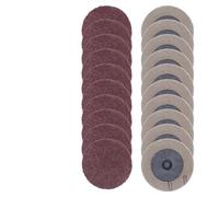 Sanding Belt 25Pcs 50mm/25mm Sanding Disc for Polishing Pad Plate 1 2 inch Sander Paper Disk Grinding Wheel 24 36 60 80 100 120 320 Grit(25pc 100Grit,1inch)