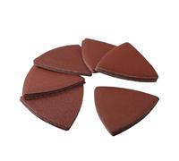 Sanding Belt 30pcs 80mm Triangular Sandpaper Hook & Loop Triangle Sanding Sheets Fit 3-1/8 Inch Oscillating Multi Tool Pad for Belt Sander