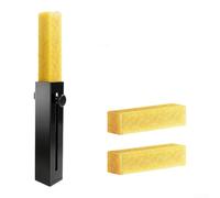 Sanding Belt Cleaner High Elastic Rubber Tool for Sawdust Removal from Sanding Discs Protects Grit Structure Adjustable Stand 133mm Height Workshop(B)