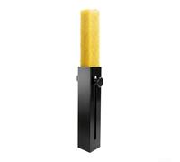 Sanding Belt Cleaner High Elastic Rubber Tool for Sawdust Removal from Sanding Discs Protects Grit Structure Adjustable Stand 133mm Height Workshop(A)