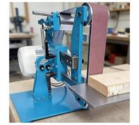 Sanding Belt Machine, 1100W Adjustable Speed (50-6,500 RPM), Supports Vertical/Horizontal Placement, Includes 5 Sanding Belts (915x50 mm), Ideal for Woodworking