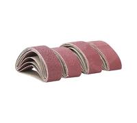 Sanding Belt Sanding Belt 5pcs Sanding Belts 75x533mm 40/60/80/120 Grit Sander File Belt Set Abrasive Tools Accessories.(5pcs Grit 80)