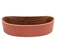 Sanding Belts 100 x 610mm Durable Italian High Quality 4'' x 24'' Belt Sanders Grit 240 Pack of 10…