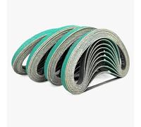 Sanding belts 10pcs 10x330mm 3/8"x13"330mm Sanding Belt Size Grit 40/60/80/120 For Metal Grinding Tool for Polishing(40)