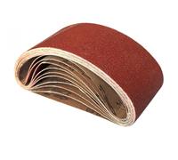 Sanding Belts 10Pcs/Set 100 * 610 Mm Sanding Belts 4" X 24" Aluminium Abrasive Belt P40-P1000 Grit for Polishing Wood Soft Metal Grinding(10PCS 40 Grit)