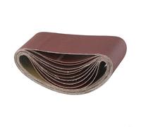 Sanding Belts 12PCS Set for 3x18 Sanders, Includes Grits 60 80 120 150 240 400, for Various Materials