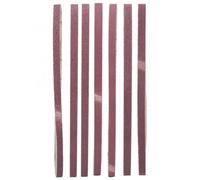Sanding Belts 20Pcs 60/80 Grits Sanding Belt 533x9mm Aluminium Oxide Sandpaper Abrasive Band Straps Wood Polishing Pad Fine Grit Kit(60 Grit)