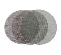 Sanding Belts 3'' 4'' 5'' 6 ''9'' Dust Free Mesh Sanding Discs Anti-Blocking Hook & Loop Dry Grinding Abrasive Sandpaper 80 to 320 Grit(180,5 Inch 125mm)