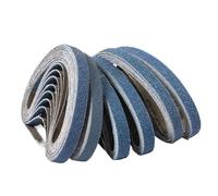 Sanding Belts 30Pcs 330 * 10mm/520 * 20mm/452 * 15mm/457 * 13mm Zirconia Sanding Belts,40/60/80/120 Assorted Grits, Belt Sander Tool for Woodwork Metal(Girt80-30pcs,330x10mm)