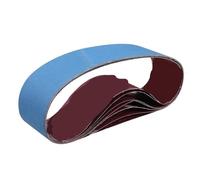 Sanding Belts, 5 Pcs 100 * 915mm Zirconium Corundum Blue Sandpaper 80/120/180/240/320/800/1000 Grits Polishing Belt Bands Tool Belt Sander(320)