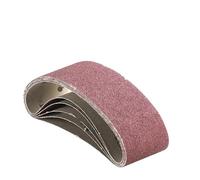 Sanding Belts, 5 Pcs Abrasive 100 * 610mm Sander Belt 40-120 Grits Sandpaper Abrasive Bands for Wood Soft Metal Polishing Tool Belt Sander(5pcs Grit 120)