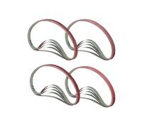 Sanding Belts 5Pcs Sanding Belts 330x10mm Abrasive Belt Sander Attachment Angle Grinder Sandpaper For Wood Soft Metal Machine Polishing(60 Grit)