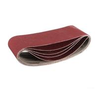 Sanding Belts 75x457mm Aluminum Oxide 40 Through 800 Grit Set of 5 for Belt Sander Machines Lasting Abrasive Sandpaper for Wood Metal Plastic Power Tool (5pcs 240Grit)