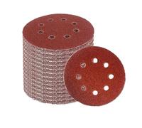 Sanding Belts 8 Hole 125mm Sandpaper Woodworking Metal Grinding Disc Abrasive Polishing Tool 40/1000/2000 Grit Sanding Discs(50pcs,1000 grit)