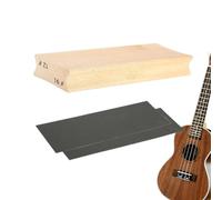 Sanding Block for Guitar,Radio Sanding Block,Wood Radius Sanding Block for Bass | Sandpaper for Guitar, Wood Radius Sanding Block for Guitar Fingerboard, niv