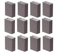 Sanding Block Sanding Sponges Coarse/Medium/Fine/Superfine Wet and Dry Dual-use Abrasive Pads Washable and Reusable sandpaper for Wood Walls Metal 60, 80, 100, 120, 180, 220 Grit (12 Pcs)