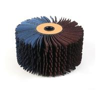Sanding Brush Wire Drum 118 mm Diameter x 60 mm Height for Wood Polishing Wheel with Multiple Grit Options 120 180 240 320 600 for Detail Work (120Grit)