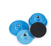 Sanding Disc Backing Pad 75mm 100mm Hook and Loop Polishing Disc Car Paint Polishing Pad Vehicle Paint Care Tool Grip Sanding Attachment for Auto Detailing Equi(4inch M14)