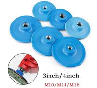 Sanding Disc Backing Pad 75mm 100mm Hook and Loop Polishing Disc Car Paint Polishing Pad Vehicle Paint Care Tool Grip Sanding Attachment for Auto Detailing Equi(4inch M10)