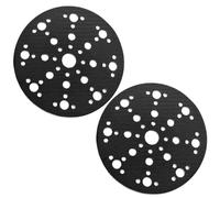 Sanding Disc Protectors Soft Pad with Protection 150 mm 49 Hole Sanding Disc 150 mm Protective Pad for Protects Sanding Disc Interface Pad Mirka Abranet 150 mm Bosch, Dewalt Pack of 2