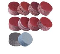 Sanding Discs 100pcs 50mm 2 Inch Sander Disc Sanding Discs 80-3000 Grit Paper with 2Inch Abrasive Polish Pad Plate + 1/4 Shank