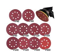 Sanding Discs 10PC 5inch 125MM Round Sandpaper Disk Sander Disc 40/60/80/100/240/320//800 Grit Hook and Loop Sanding Grinding Polish(Grit 400 10PCS)