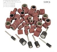 Sanding Essentials Package Full Collection of 51 pcs Drums to Meet Your Craft Needs