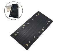 Sanding Pad 225x115mm Rectangular Grinding Disc 10 Hole MPE | Ten integrated suction holes enable highly efficient dust extraction to keep your workspace clean and tidy.