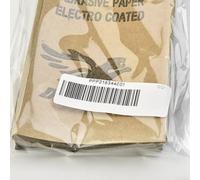 Sanding Paper Kit Comprising Seventy Sheets Sized Three by Five Hundred Twelve Inches Each Available in Grains Ranging From Six Hundred to Twenty Five Hundred