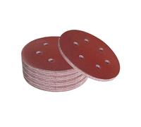 Sanding paper, Sandpaper,Wet and Dry,50pcs 6" 150mm Aluminium Oxide Wood Sanding Paper Abrasive Disc Hook & Loop Grit 60 80 120 180 240 Tools(Grit 80)